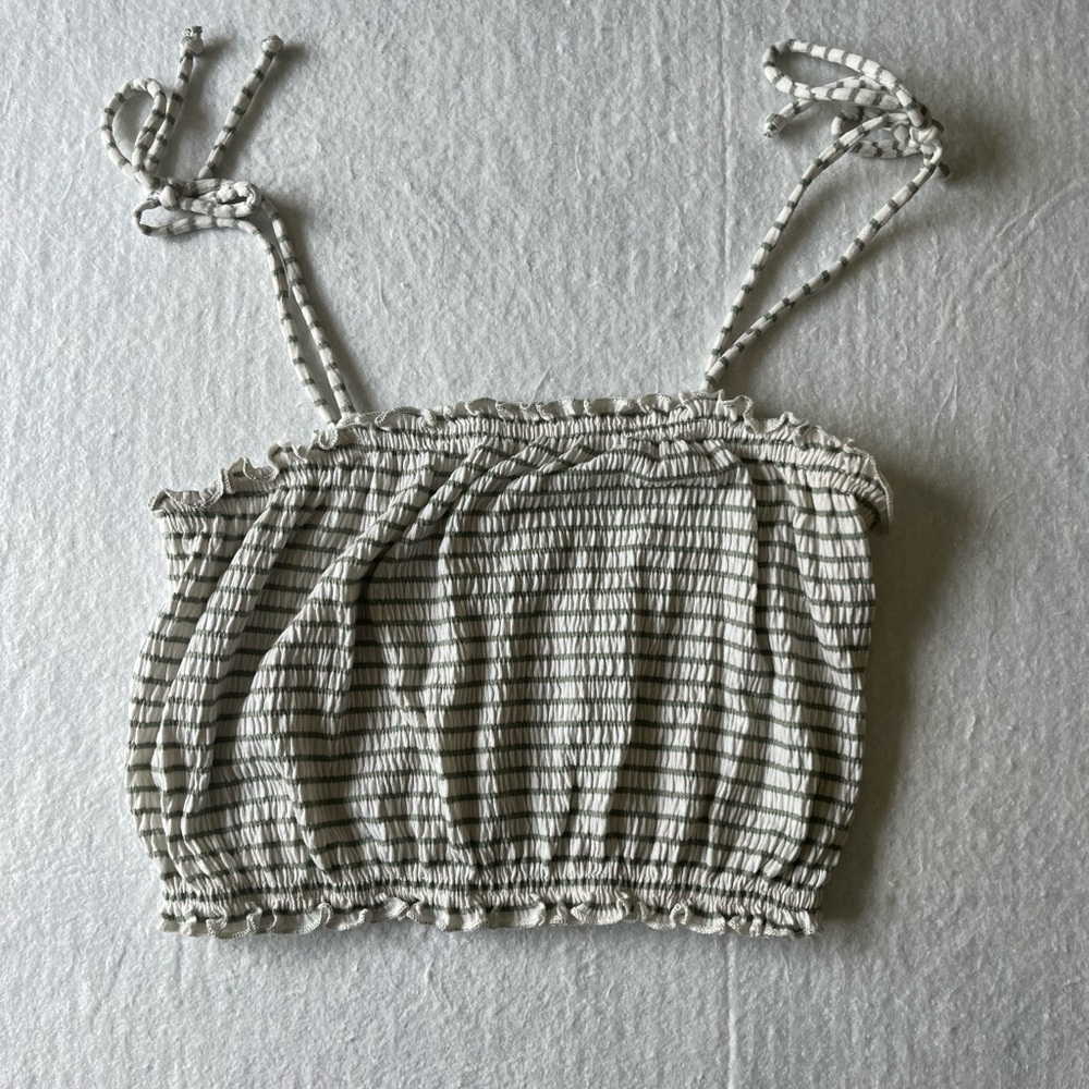 Pacsun Smocked Crop Top